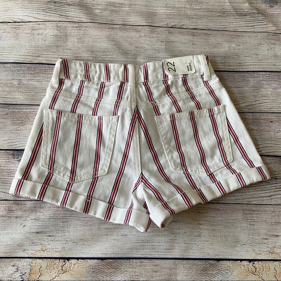 NWT PacSun Striped Mom Short Size 22 - Picture 7 of 7